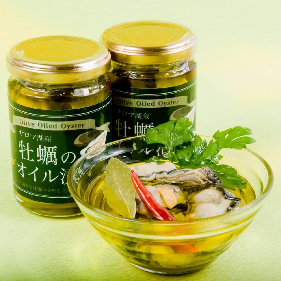 ＜maruki＞サロマ湖産牡蠣のオイル漬け2本セット