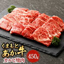 【ふるさと納税】くまもとあか牛カルビ焼肉 約450g 九州産 熊本県産 あか牛 カルビ 牛肉 お肉 お取り寄せ BBQ 焼肉 バーベキュー 国産 国産牛 冷凍 送料無料