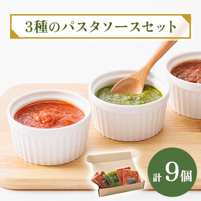 ふるさと納税 津山市 3種のパスタソースセット