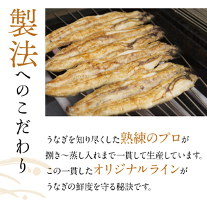 AD-130-1　食べきりサイズ！国内産うなぎの白焼（酒蒸し）2尾　計230g以上