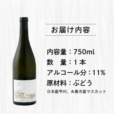 ふるさと納税 糸島市 【糸島マスエワイナリ】STILL 白 Koshu Muscut 1本 糸島市[AEP001] |  | 02