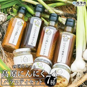 四国カルスト高原にんにくバラエティセット　７種