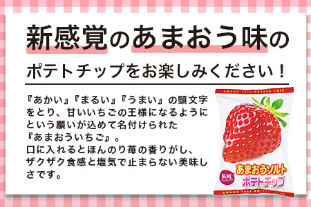 佐賀牛ポテトチップ2袋＆あまおうソルト ポテトチップ1袋 (合計3袋) A-167