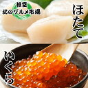 【ふるさと納税】いくら醤油漬け100g×6P、ほたて貝柱500g×4P D-76007