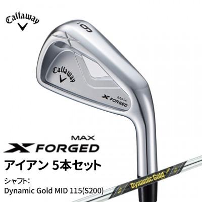 ふるさと納税 柏市 ゴルフクラブ　キャロウェイ X FORGED MAX アイアン 5本セット