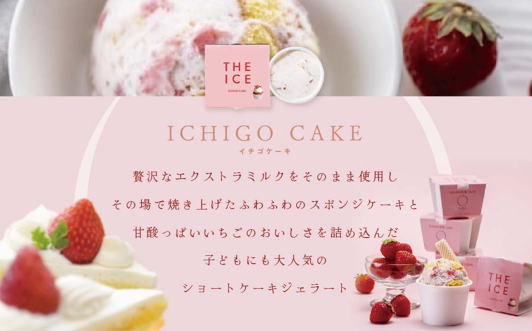 〈J FARM AMUSE 株式会社〉 「THE ICE」いちごケーキ12個【高島屋選定品】【TK0000067】