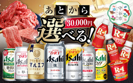 あとからセレクト 寄附 30,000円相当【ふるさとギフト】 ギフト券 クーポン 茨城県 守谷市 あとから 選べる