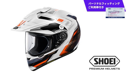 SHOEI ヘルメット HORNET ADV INVIGORATE TC-8 (ORANGE/WHITE) Lサイズ パーソナルフィッティングご利用券付 バイク 多目的ヘルメット ショウエイ バイク用品 ツーリング SHOEI品質 shoei スポーツ メンズ レディース