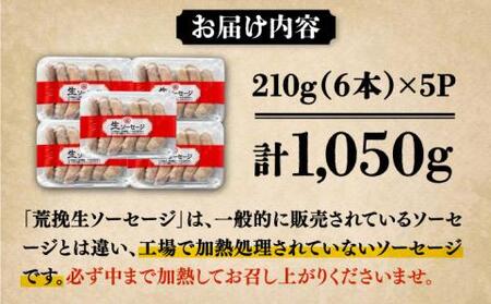 あらびき 生ソーセージ 6本 × 5パック 《豊前市》【みやこハム】 肉 豚肉 ソーセージ[VAN013] ハム ハムセット ハム 肉 ハム おつまみ ハム ハムセット ハム 肉 ハム おつまみ ハム