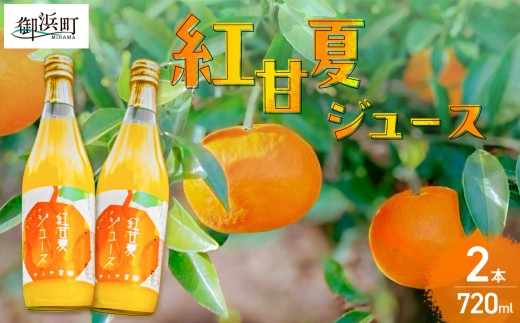 【時期指定・のし可】ゆうや農園の紅甘夏ジュース 720ml×2本【 夏ギフト お中元ギフト のし対応可 熨斗 ギフト対応可 数量限定 紅甘夏 みかん 果物 柑橘 ジュース オレンジジュース みかんジュース 飲料 果汁飲料 ストレート ドリンク 果汁100% 三重県 御浜町 阿田和 国産 】