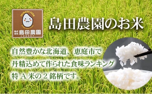 「たつやのななつぼし・ゆめぴりか」 10kg（各5kg）