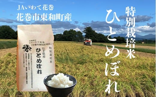 花巻市東和特別栽培米ひとめぼれ 5kg 【014】
