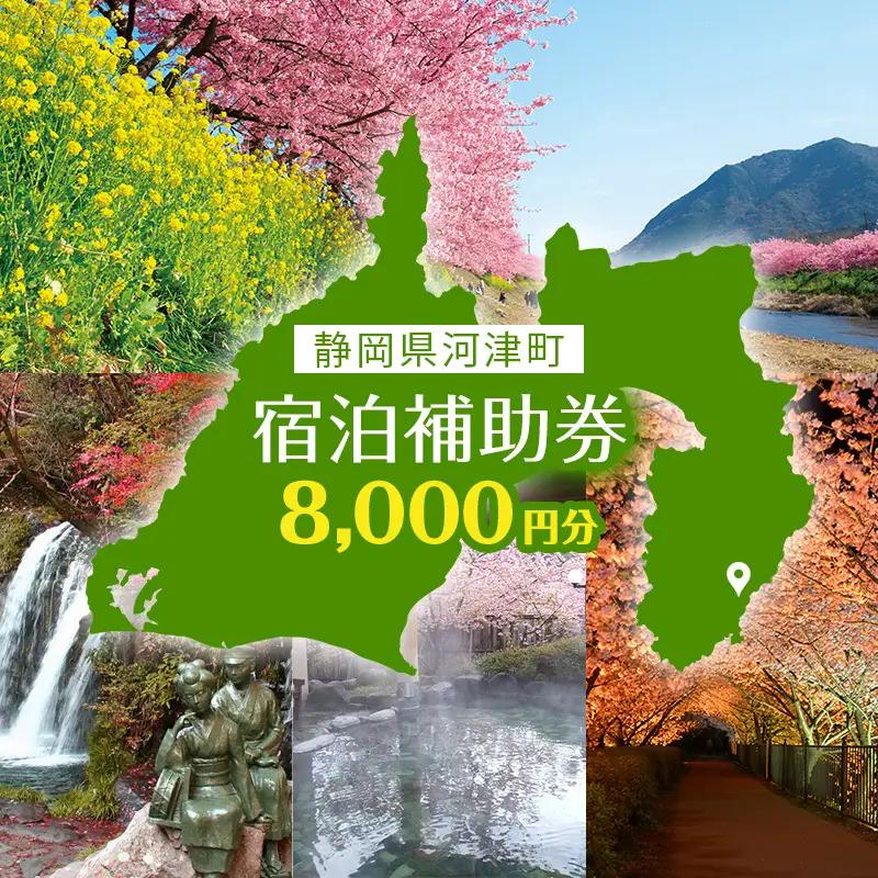 宿泊券 たっぷり河津旅 8000円分 ホテル 旅館 宿泊券