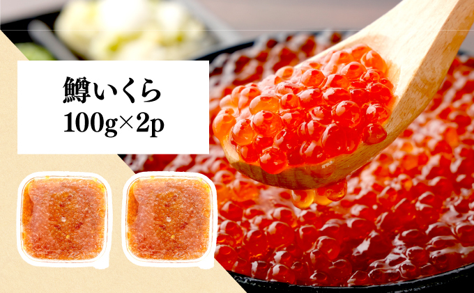 【ANA限定】昆布仕立て生ウニ100g × イクラ醤油漬け200g