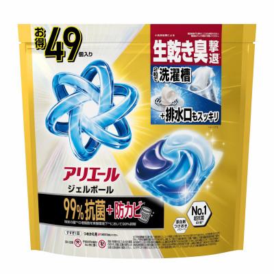 ふるさと納税 藤岡市 P&G　アリエールジェルボール プロパワー　超抗菌　つめかえメガジャンボサイズ(49個入り)×5個 |  | 01