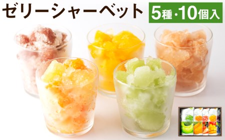 ゼリーシャーベット10個セット【メロンドーム】【2026年4月下旬発送開始】