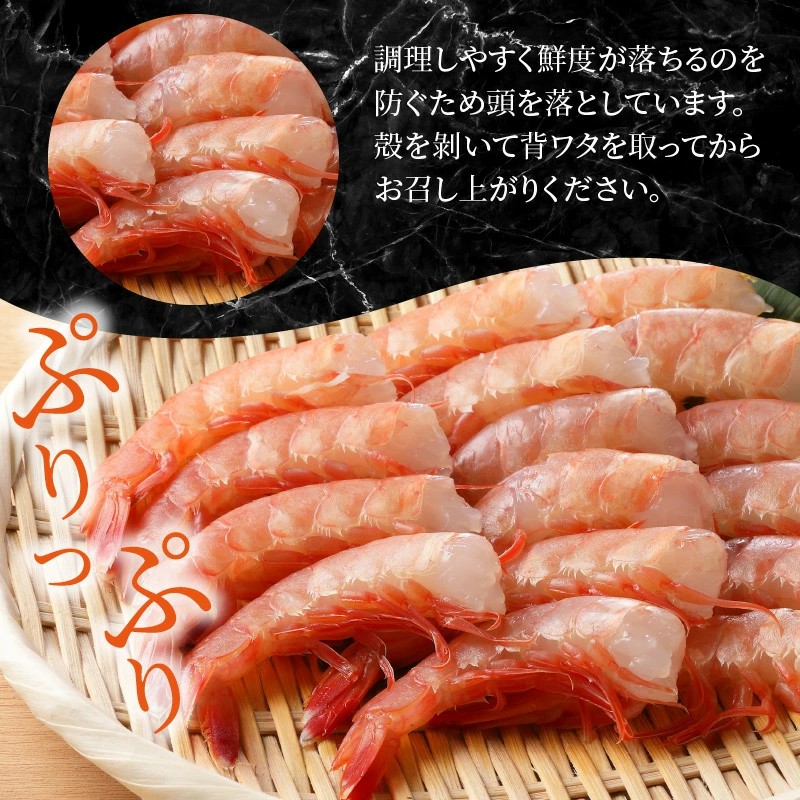 マルナカさんちのぷりっぷり無頭アカスエビ N065-YZA0208