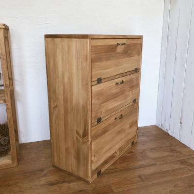 ふるさと納税 入間市 2WAY 木製3段キャビネット na233 |  | 02