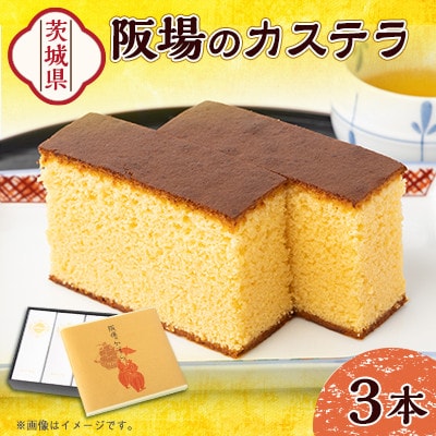 阪場のカステラ(3本セット)　＜夏季用＞【配送不可地域：離島】【1614067】