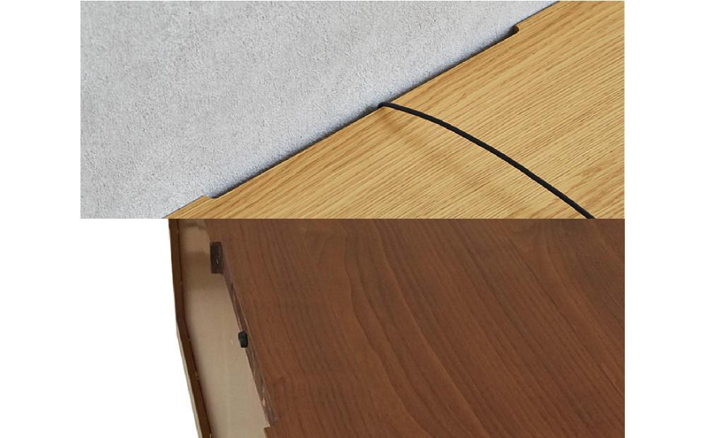 天然木リビング家具アーザ(サイドボード)200cm H112【6色】