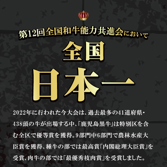 i051 ＜E-301＞肉質最高ランク等級5等級　鹿児島黒牛サーロインステーキ(2枚)・すきやき(4〜5人前)セット(計1kg)【JA鹿児島いずみ】