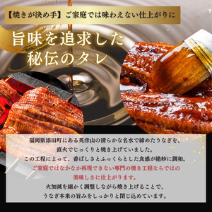【ふるさと納税】九州産手焼きうなぎ蒲焼き 3尾(約600g) 訳あり [a1000] ※配送不可：北海道・沖縄・離島【返礼品】添田町 ふるさと納税