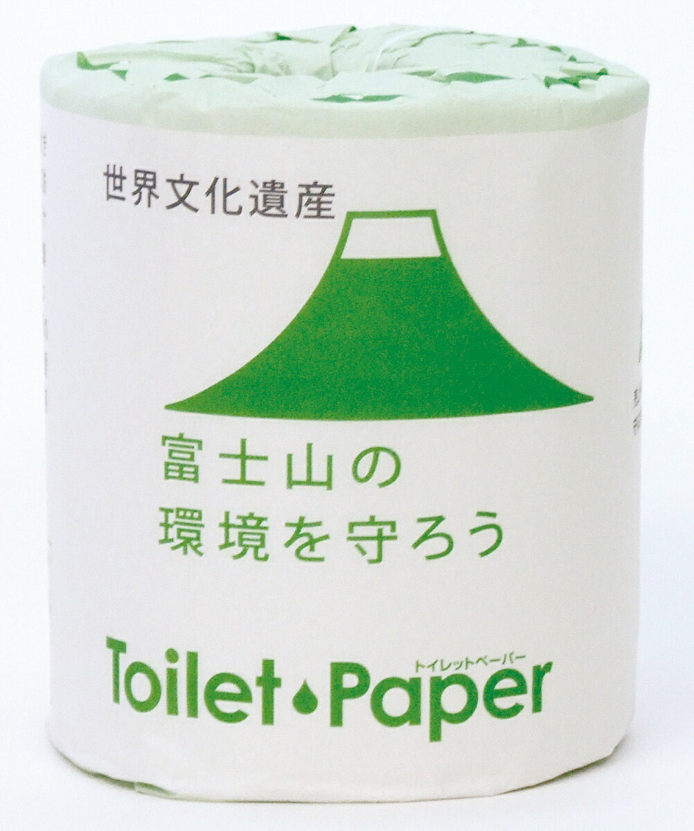 【ふるさと納税】 トイレットペーパー 富士山ロール 100個入 ダブル ホワイト 生活雑貨 日用品 消耗品 防災 備蓄 静岡県 富士市 [sf001-081]