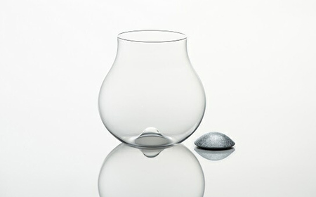ワイングラス AROWIRL Burgundy （アロワール ブルゴーニュ）SILVER KISEN 装飾品 民芸品 工芸品 伝統技術  FAD-0238