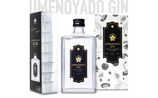 UMENOYADO GIN 750ml ／ 梅乃宿酒造 44度 ジン クラフトジン ジャパニーズジン お酒 スピリッツ 国産 ギフト お祝い プレゼント 奈良県 葛城市_イメージ3