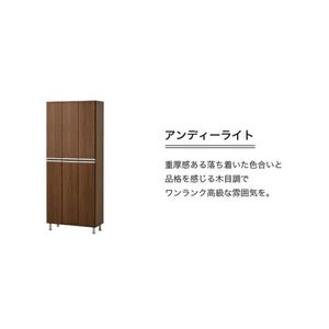 【開梱設置】シューズボックス 【リアル 75 HI板】 アンディーライト_開梱設置 シューズボックス リアル 75 HI板 大川家具 アンディーライト 靴箱 靴 収納 可動棚 お洒落 国内製造 お取り