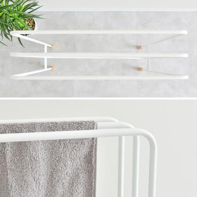 ふるさと納税 三条市 ミヤケデザイン バスタオルハンガー [3連]|2153 足立製作所 【027S043】 |  | 02