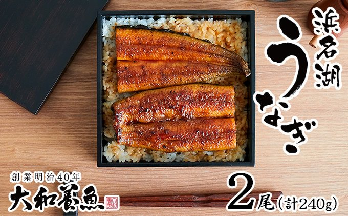 
                  浜名湖うなぎ蒲焼 120g×2尾（計240g） 真空パック 冷蔵 【浜名湖うなぎ・国産うなぎ】 [№5786-5202]
                