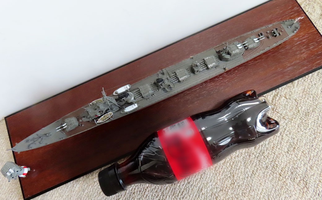 プロプラモデラーが作る！ 一点物 日本海軍 駆逐艦 「島風」 （連装砲ちゃん付き） 1944年 1／350 （完成品）