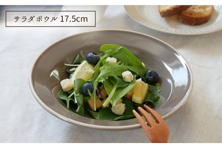 【美濃焼】食器5点セット Daily style グレー【EAST table】 [MBS033]