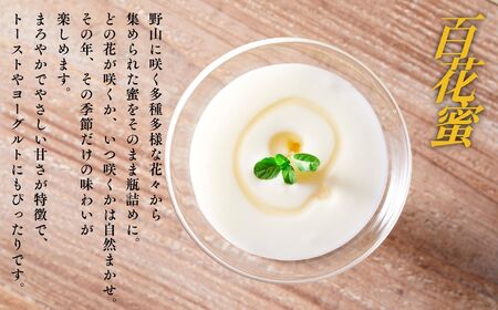 百花蜜と蕎麦蜜のセット 蜂蜜 はちみつ ハチミツ 百花蜜 国産 蕎麦蜜 ピュアハニー セット 天然 おすすめ お中元 お歳暮 ギフト 昭和村 ふくしま 福島県 送料無料 蜂蜜 蜂蜜 蜂蜜 蜂蜜【道の駅