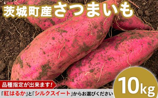 
009茨城町産さつまいも10kg（紅はるか・シルクスイート）【2023年12月～2024年1月頃発送予定】
