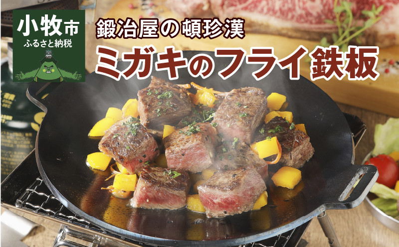 
            鍛冶屋の頓珍漢 フライ鉄板 F220S 4.5mm厚 直径22cm
          