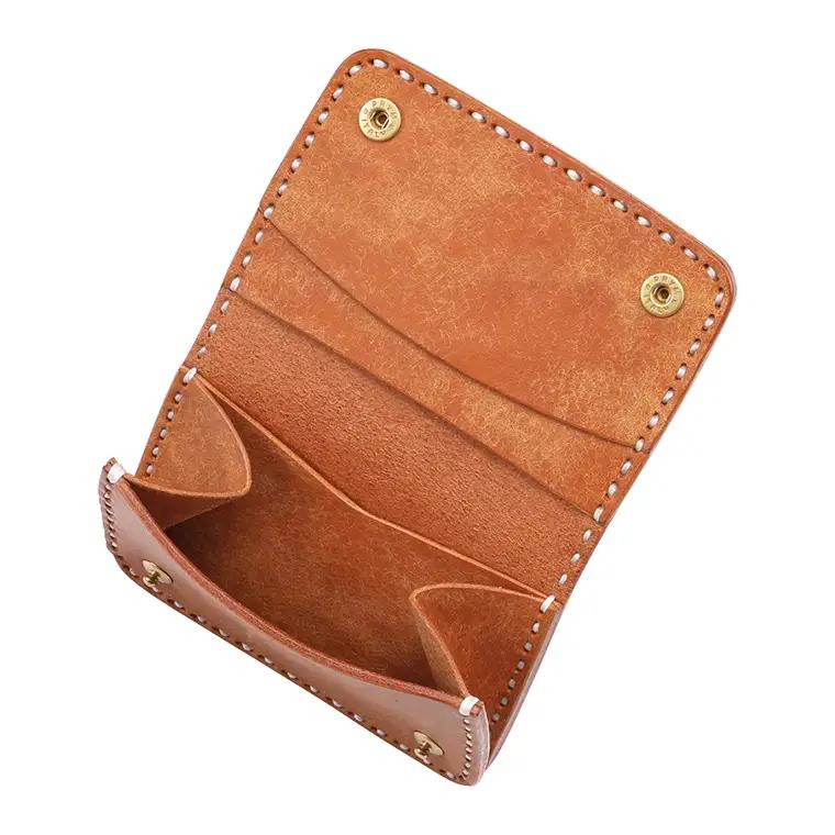 豊岡財布 haaki Leather コインパース HLW304 / コニャック / コインケース 小銭入れ カード入れ 手のひらサイズ 財布 サイフ ブランド 牛皮革 プエブロレザー 革 メンズ レ