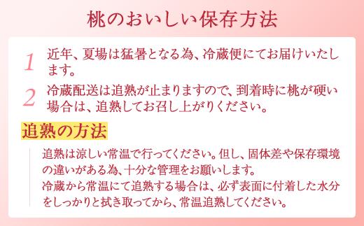 【産直・人気の特産品】和歌山の桃　約4kg・秀品◇ ｜ モモ 国産 フルーツ お取り寄せ ギフト
※北海道・沖縄・離島への配送不可
※2025年6月下旬～8月上旬頃に順次発送予定