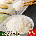 【ふるさと納税】【2024年産】【定期便：3回】北海道羽幌産オロロン米ななつぼし10kg | 定期便 3回 3ヶ月 米 ななつぼし 北海道 10kg お米 オロロン米 美味しいお米 安心 北海道米 北海道 羽幌町 ふるさと納税【0410801】