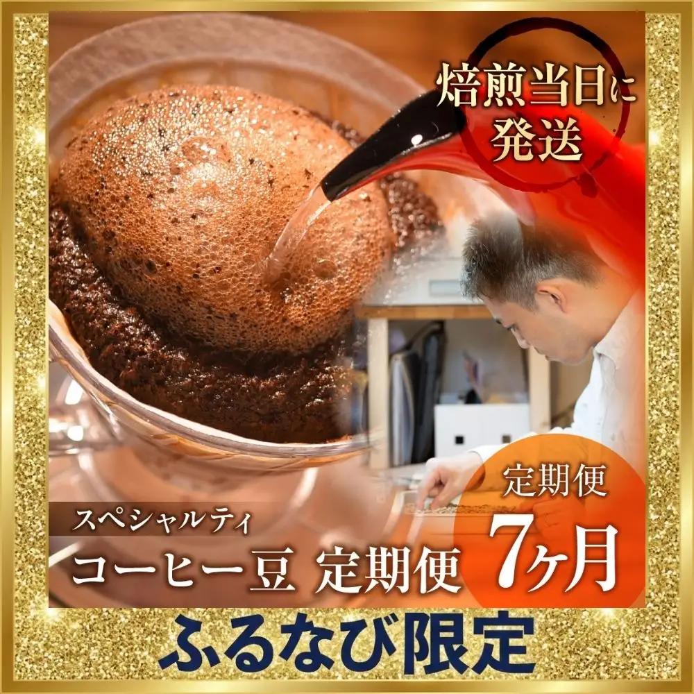 【ふるなび限定価格】コーヒー豆 定期便 7ヶ月 スペシャルティ | 定期便 FN-Limited-PR