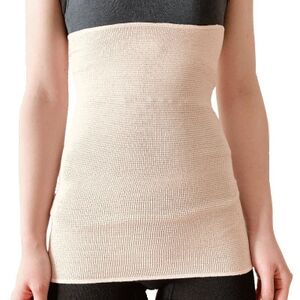 シルク100%オールシーズン腹巻き(男女兼用)【オートミール1枚】_装飾品・工芸品  服飾小物 _【1487956】