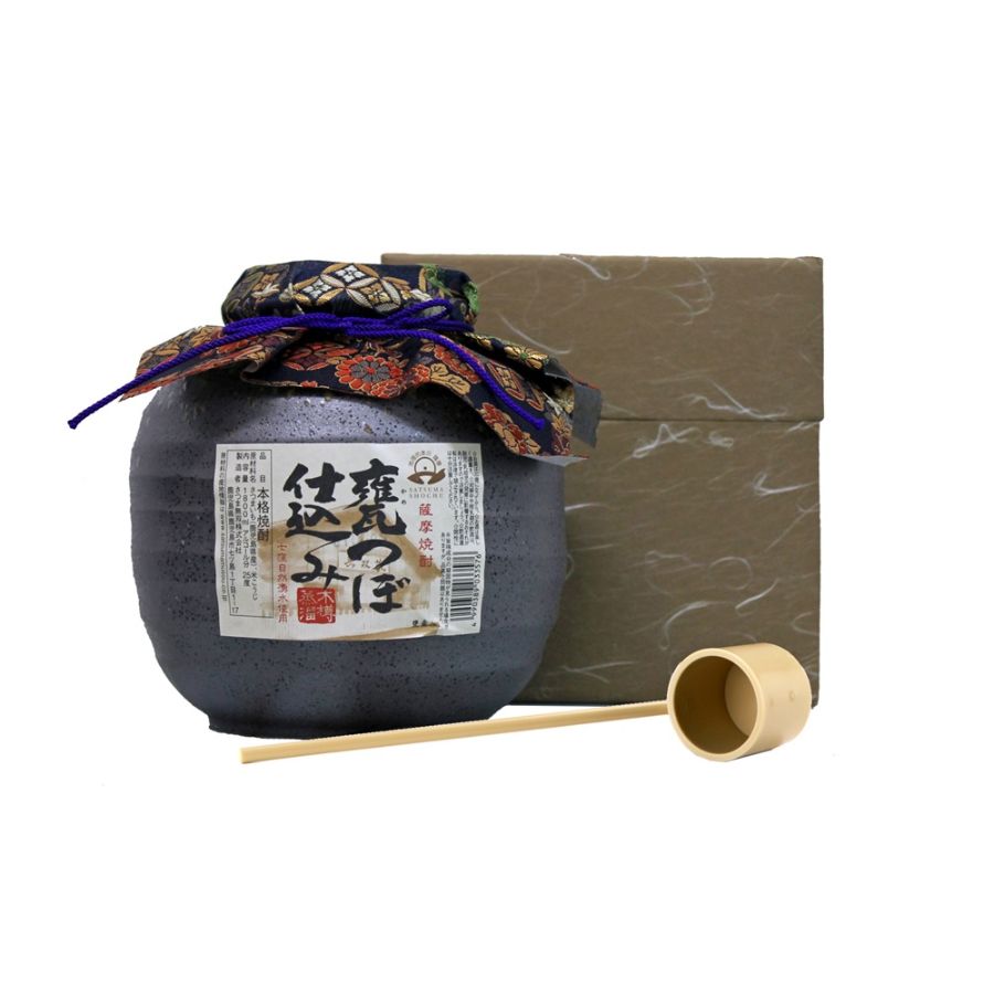 ＜さつま無双＞甕つぼ仕込み 陶器入 1.8Ｌ