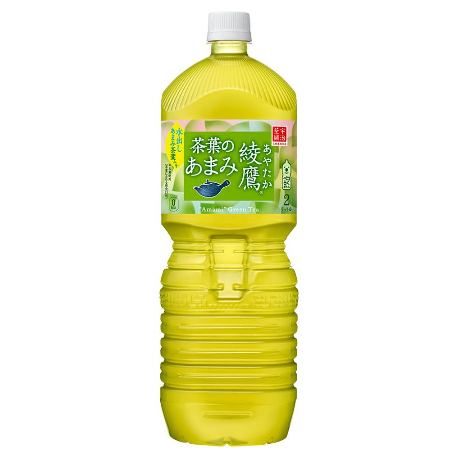 綾鷹 茶葉のあまみ2L PET×6本入り