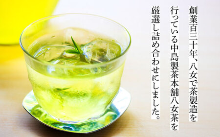 【全6回定期便】福岡銘茶 八女茶 ティーバッグ付 急須要らずのお手軽セット（便利なチャック付）《築上町》【株式会社マル五】[ABCJ127] おすすめお茶 こだわりお茶 自宅用お茶 人気お茶 贈答用お