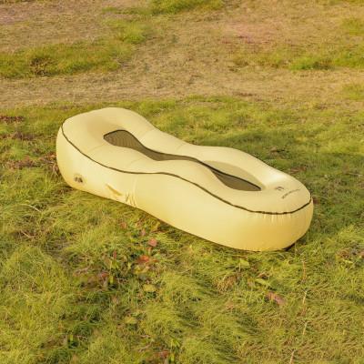 ふるさと納税 寝屋川市 エアソファベッド「アラジン」(サンド色) |  | 01