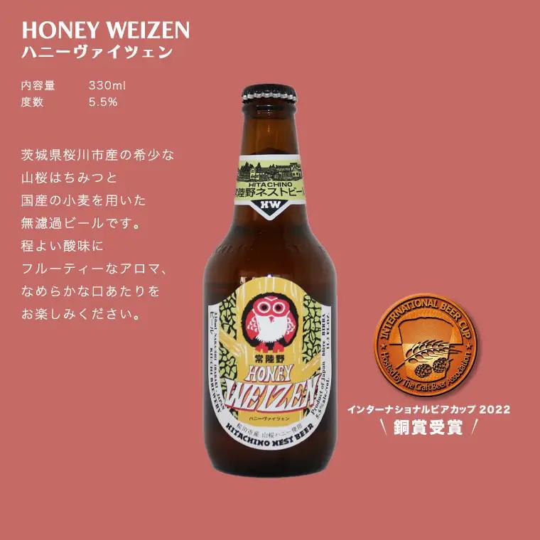 【 お中元 熨斗 付き 】 常陸野ネストビール 桜川市 限定 ハニーヴァイツェン 8本 セット 常陸野ネストビール ビール クラフトビール ネストビール 木内酒造 はちみつ 夏ギフト [CJ021sa