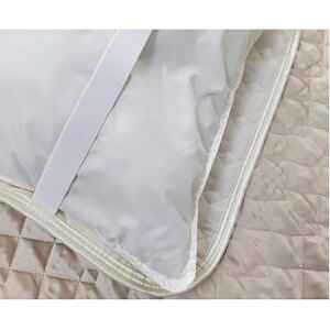 ＜Sサイズ 35×50cm＞美髪ケア シルク100%枕パッド　アイボリー2枚組　SSM-3S-2P