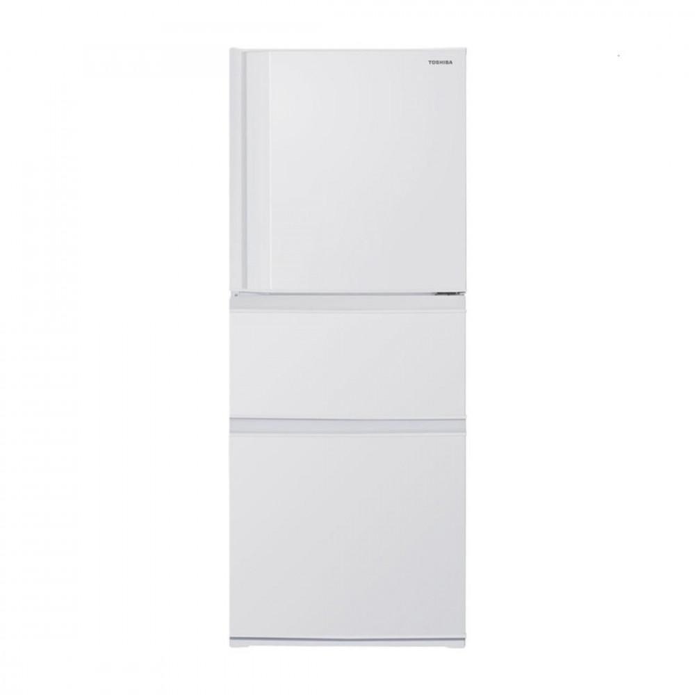 東芝　冷蔵庫【標準設置費込み】　294L　3ドア　右開き　冷凍冷蔵庫　GR-W29SC(WU)