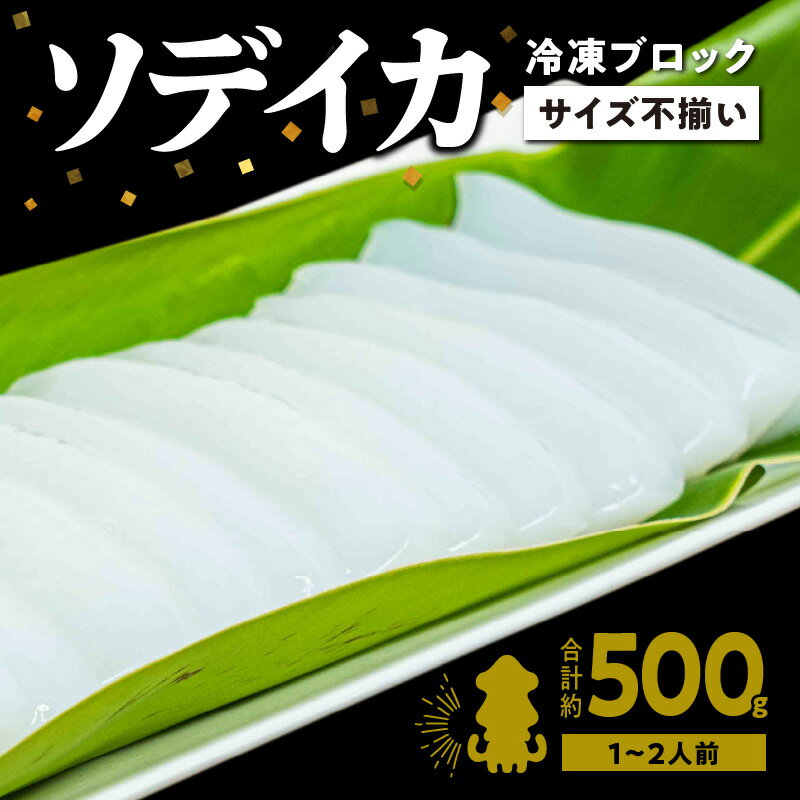 【ふるさと納税】 いか 刺身 ソデイカ 冷凍ブロック 約500g 沖永良部島 イカ柵 刺身柵 おすすめ グルメ お寿司 イカのからあげ 真空パック 小分け お取り寄せ お取り寄せグルメ 海産物 特産品 冷凍 国産 鹿児島県産 送料無料
